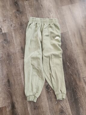 Nike Kids Sage Green Fleece Joggers